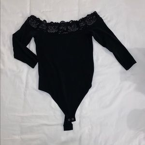 EXPRESS OFF-THE-SHOULDER BODYSUIT